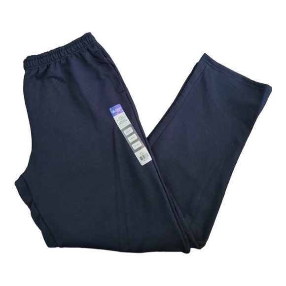 GILDAN Heavy Blend Navy Blue Sweatpants Size 2XL - Picture 2 of 2